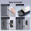2 Pack Refrigerator Door Lock with Adhesive, No Tools Required, Child Proof 2