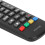 Remote Control for Haier 32" TV System, ABS, 10m Range 4