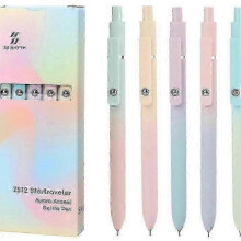 5pcs Pens Black Ink Gel Pens Medium Point 0.7mm Pen Smooth Writing High-End Series Cute Pens for Journaling Note Taking, Office School Supplies Gifts