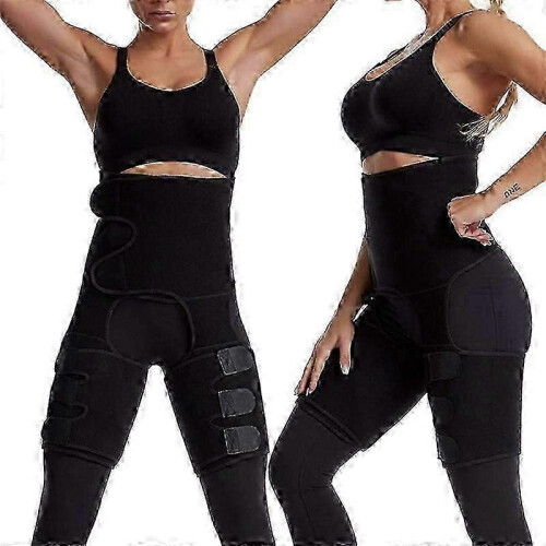 (S-M)3 In 1 Waist And Thigh Trainer Hamstring Compression Sleeve For Hip Brace Compression Sleeve Support 1