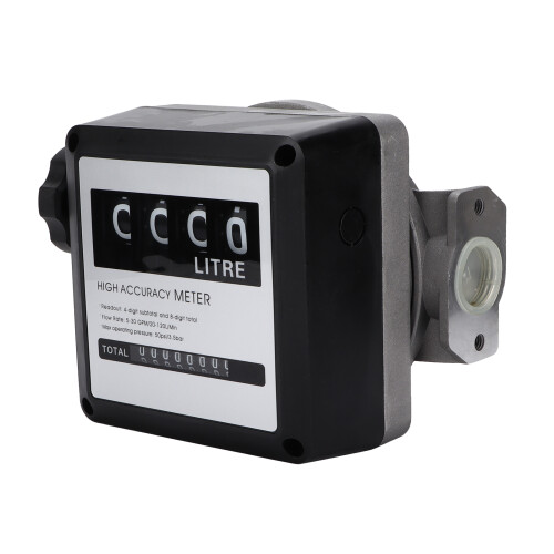 4 Digits Fuel Flow Meter Large Screen Display 2