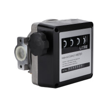 4 Digits Fuel Flow Meter Large Screen Display