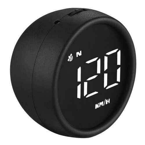 Tachimetro HUD GPS Beidou, Nero, 14.3x9x5.1cm 2