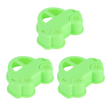 3 pezzi Taglia sandwich a forma di auto in ABS – Di grado alimentare – 271 g