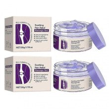 (2pcs,50g)Joint Pain Relief Massage Gel Purple Cream for Joint Activities Throughout The Body, Soothes Knees, Lumbar, Neck, Hands and Feet