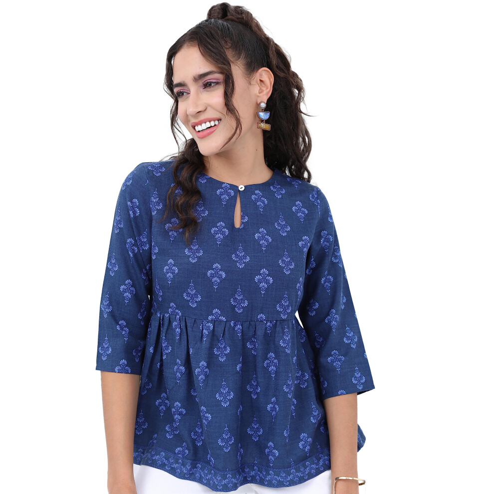 Chemise femme coupe classique Ketch (Khtp000222_Bleu marine XL)