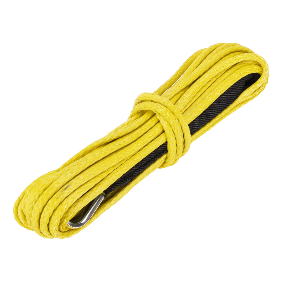 15M Synthetic Rope 7700Lbs Winch Cable Nylon 9121376538056