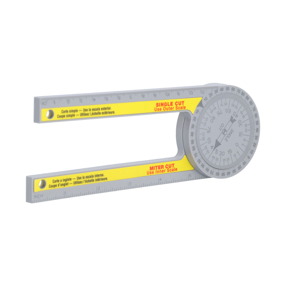 360 Miter Saw Protractor With 14.5Cm Arm, High Accuracy, Portable 3281340445110