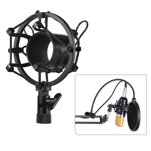 Metal Univerdal Condenser Microphone Mic Shock 1