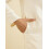 Manyavar Herrars Brokadtryckt Kurta Set (Crème, XL) 4