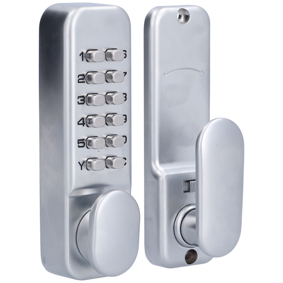 Waterproof Mechanical Combination Lock Zinc Alloy Room/Office Door 142X42x40mm 6911340447346