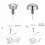 Replacement for Flush Button for Toilet Tank: French Drain Button 2