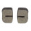 Pair Brake Pad Front Rear Ceramic Replacement for 3