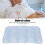 Coussin bleu respirant anti-escarres (coton) 6