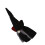 Poupée naine noire vampire peluche 27x6cm 92g 14