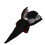 Poupée naine noire vampire peluche 27x6cm 92g 3