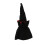 Poupée naine noire vampire peluche 27x6cm 92g 11