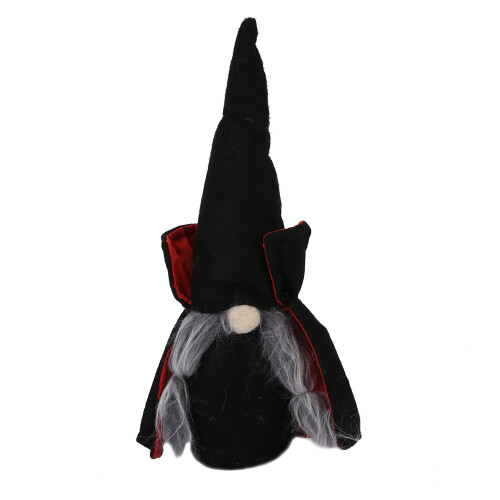 Poupée naine noire vampire peluche 27x6cm 92g 1