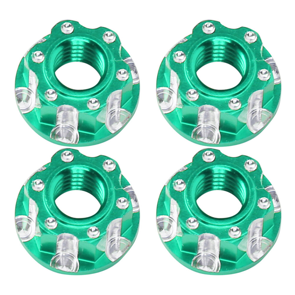 4Pcs M4 Carving Hexagonal Nuts Aluminum Alloy Fit 9121376539091