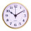 Golden for Rim 90mm Classic Quartz Clock Insert Embedded Mini Wall Clock for Head Diy Movement with Arabic Numerals 1