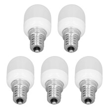 5 Stück Deckenlampenbirnen 1,5 W weiß 75 lm E12-Sockel 4520 mm