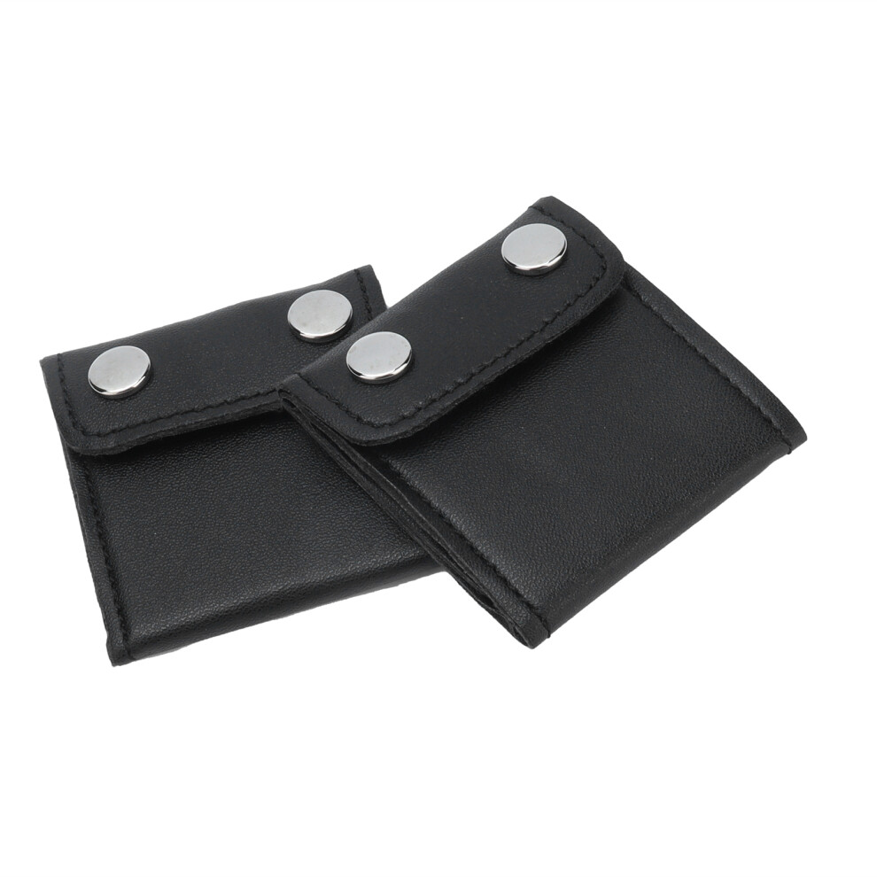 2Pcs Seatbelt Adjusters Universal Car Belt Safety Cover For Better Fit Black 4671340451591