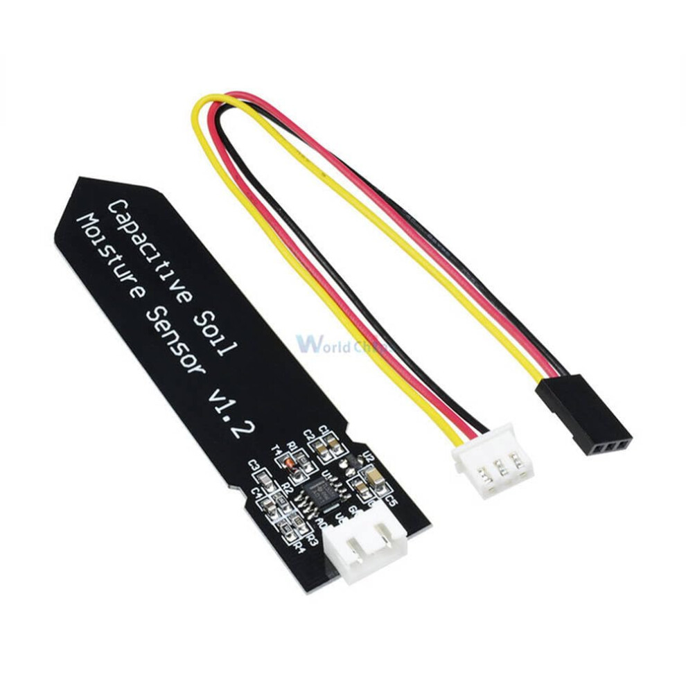 2-Pack Capacitive Analog Soil Moisture Sensor 3.3-5.5V Corrosion-Resistant 3-Pin Interface For Arduino Raspberry Pi 6947110089225