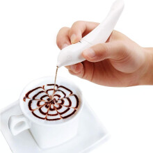 Electrical Coffee Art for Latter &Food,DIY a Variety of Special Creative Pattern with All Natural Materials-Coffee Grounds, Cocoa Powder