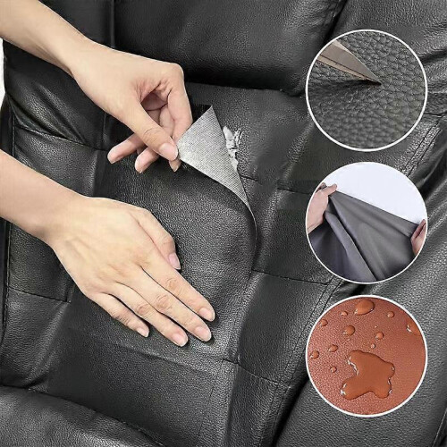 (20*30cm,white)Leather Repair Patches for Clothes, Sofa, Car Seats 1