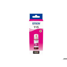 Tintenpatrone - EPSON - 115 (C13T07D34A) - Magenta - 70 ml - Kompatibel mit EcoTank L8180/L8160