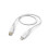 Hama HAMA Töltő/Adatkábel Rugalmas USB-C - Lightning 1.5m Fehér 2