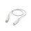 Hama HAMA Töltő/Adatkábel Rugalmas USB-C - Lightning 1.5m Fehér 3