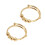 2er Pack Perlen-Stressabbau-Ringe, verstellbar, aus Kupfer. 14