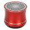 Mini Bluetooth-Lautsprecher 450mAh IP67 Rot V5.0 15