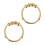 2er Pack Perlen-Stressabbau-Ringe, verstellbar, aus Kupfer. 10