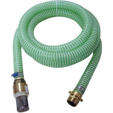 Tubo di aspirazione - Güde - KA 4P - 4 m - Valvola in ottone - Crepin in acciaio inox