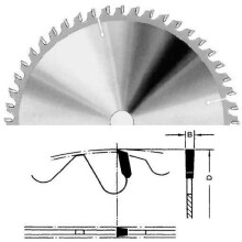 HM Sägeblatt - Güde - 1818 - 505 x 30 x 3,6 mm - 40 Zähne - Max. Geschwindigkeit 5000 min-1