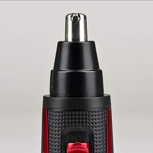 Epilatore - Girmi - RC0200 - Rosso - Accessorio per naso e orecchie - Interruttore on/off 2
