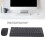 Tastiera wireless da 78 tasti e mouse 2.4G nero 9