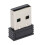 Tastiera wireless da 78 tasti e mouse 2.4G nero 6