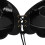 Silicone Strapless Wireless Push Up OnePiece Backless Bra Black B 6