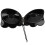 Silicone Strapless Wireless Push Up OnePiece Backless Bra Black B 5