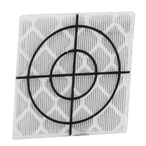 100 piezas de parches reflectantes de resina autoadhesivos 2x2 cm 2