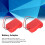2x Dock Adattatore Batteria 18V M18 Rosso ABS Kit 11