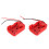 2x Dock Adattatore Batteria 18V M18 Rosso ABS Kit 15