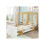 Kindbed - MUVOE - Auto bed - MDF en dennenhout - 90x200cm - Leuke design 1