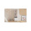 Bibliotheek - MUVOE - Hoog - MDF - Wit, Heldere Eik, Grijs - 2 Planken 4