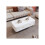 Salontafel - MUVOE - Rectangular - Wit en goud - 4 lades - Moderne design 4