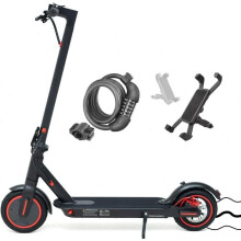 T4 PRO - Monopattino elettrico pieghevole - 8,5 pollici - Motore 350W - Batteria 36V 10,4Ah - Autonomia max 30km/h - Bluetooth - Nero