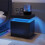 LED Nachttisch - Modern - Schwarz - 2 Schubladen - Stauraum - Helligkeit einstellbar 3